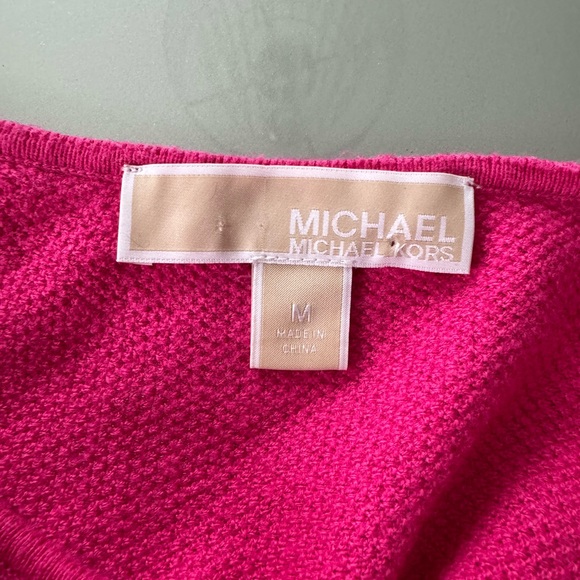 Michael Kors Fuchsia Knit Sweater - Picture 3 of 3